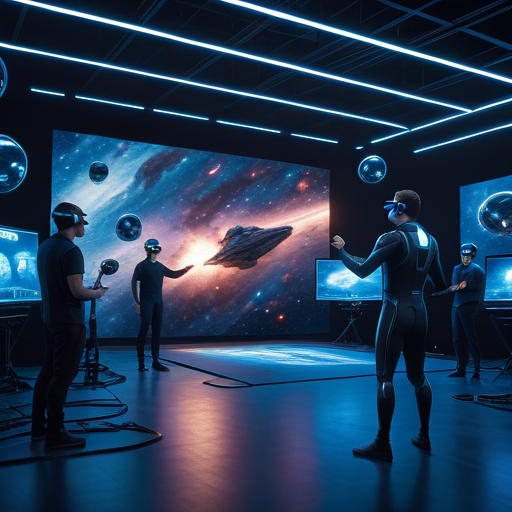 genevieve_era's tweet photo. What if future blockbusters allowed you to step into the scene? Imagine being part of the next epic battle or exploring distant galaxies. 🚀🎬 AI and immersive tech are making this possible! #ImmersiveMedia #FutureFilms #AIFilmmaking https://t.co/y7JPUt0S3H