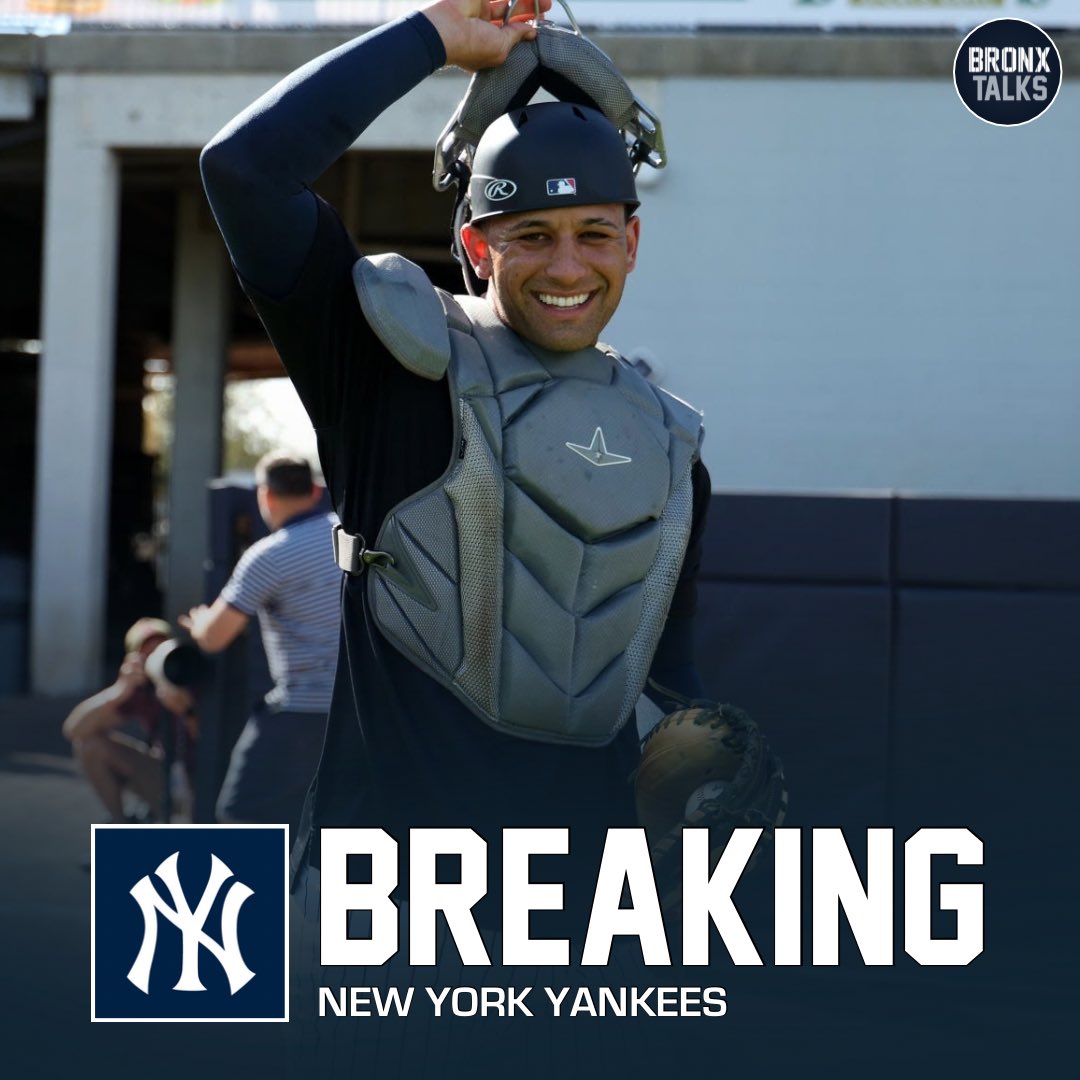 bronxtalks's tweet photo. J.C. Escarra has made the Yankees Opening day roster! https://t.co/Z4IqWso8x3
