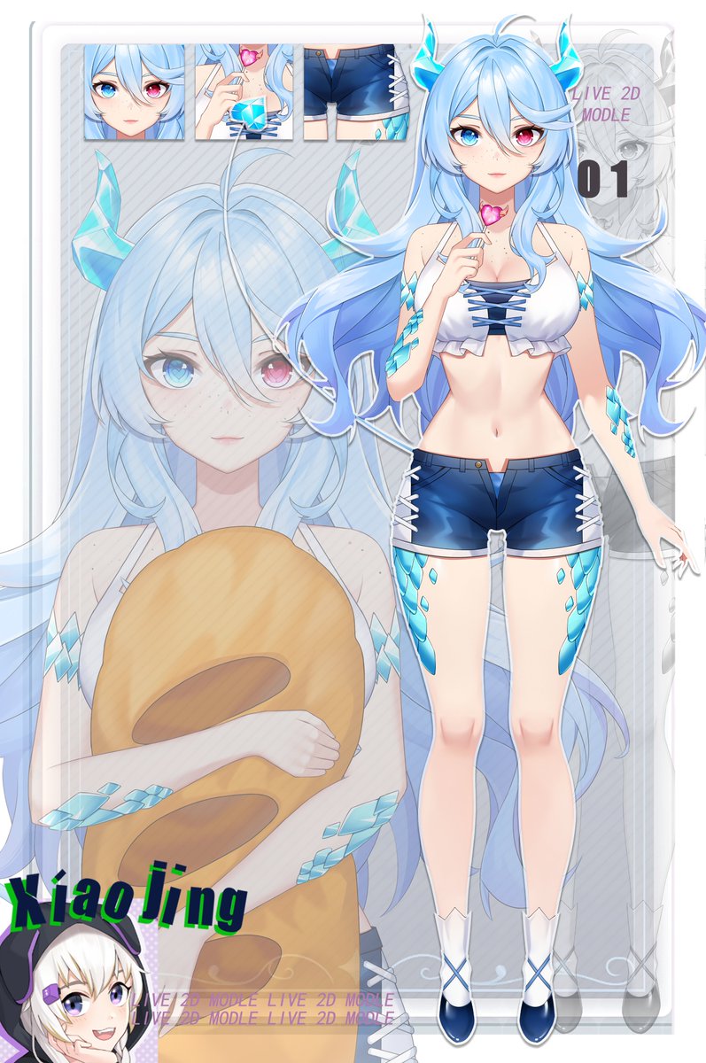 XiaoJin27768943's tweet image. New Showcase！
Kawaii Sexy Devil Girl VTuber Character
 - Perfect for Streaming!
（Apologies for the long silence on updates – I&apos;ve been completely swamped with client projects these past few months.&quot;）

#Live2dCommissions #vtuberstudio #VtuberArtist #Live2DShowcase