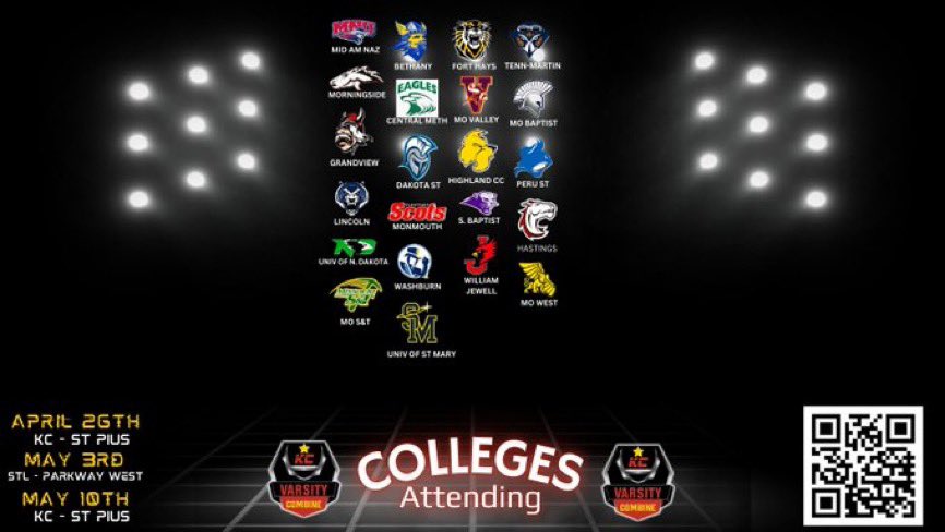 Thanks <a href="/Varsitycombine1/">KC Varsity Combines</a> for the invite! <a href="/elite360recruit/">ELITE 360 Recruiting</a>