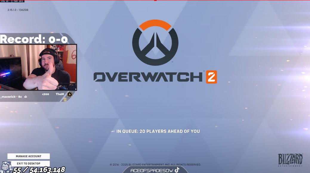 Yoooo OW is saved! So many people are trying to play there is a queue again!!