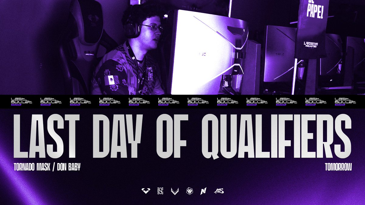 Mañana seguimos con la contienda Last Bullet: Qualifiers 

 📺 Ver transmisión: twitch.tv/teegamingorg
⏰7:00 pm hora MX

Patrocinadores:
<a href="/NostalgiaGnesis/">𝐍𝐨𝐬𝐭𝐚𝐥𝐠𝐢𝐚</a>
<a href="/AZs_Org/">Azs Org</a>
<a href="/CintaNegraGC/">CINTANEGRA Esports</a>
<a href="/Monougg/">Monou</a>
<a href="/VersuzGaming/">VSGaming</a>

#LastBulletQualifiers #Gears5 #Esports #LastBulletChampionship #gearsofwar