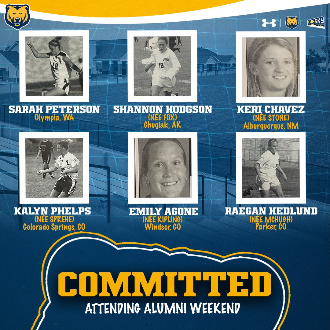 The commitments continue! We’re THREE weeks out from our big alumni day! Let the countdown begin. 

#BearWitness