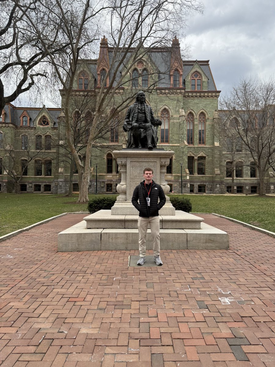 Cole Bricker (@colebricker1) on Twitter photo I Had a great time today at uPenn. Thank you <a href="/coach_ru/">Rick Ulrich</a> for the invite and thanks to all the coaches for the hospitality. Looking forward to coming back this summer!
<a href="/David_Josephson/">David Josephson</a> <a href="/Greg_Chimera/">Greg Chimera</a> <a href="/FootballDwest/">DWest Football</a> <a href="/EPAFootball/">EasternPAFootball</a> I Had a great time today at uPenn. Thank you <a href="/coach_ru/">Rick Ulrich</a> for the invite and thanks to all the coaches for the hospitality. Looking forward to coming back this summer!
<a href="/David_Josephson/">David Josephson</a> <a href="/Greg_Chimera/">Greg Chimera</a> <a href="/FootballDwest/">DWest Football</a> <a href="/EPAFootball/">EasternPAFootball</a>