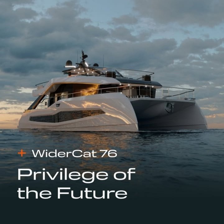 _Othman_Najib's tweet image. The WiderCat 76 is part of @WIDERYACHTS' catamaran range, which focuses on sustainability and innovative technology. This yacht is ideal for those seeking a luxurious and eco-friendly cruising experience.

More details at: wider-yachts.com/widercat-76/

#WiderCat76 #LuxuryYacht #Ocean