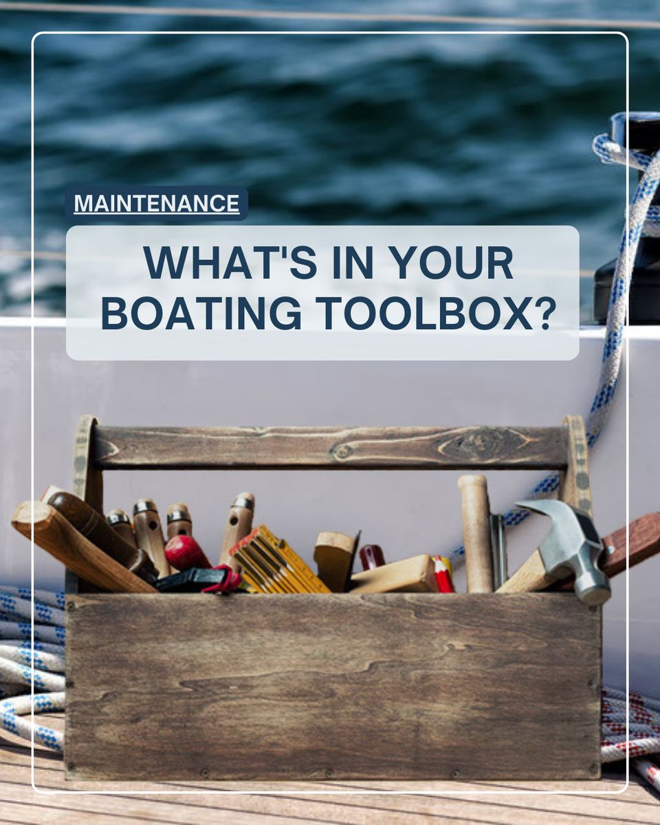boattest's tweet image. 🧰 What’s in YOUR boating toolbox?

The right tools can make the difference between smooth sailing or staying tied to the dock. 

⚓ Don’t set sail without checking this list—read the full article now: boattest.com/article/whats-… 
#BoatingTips #SmartBoater #ToolboxEssentials