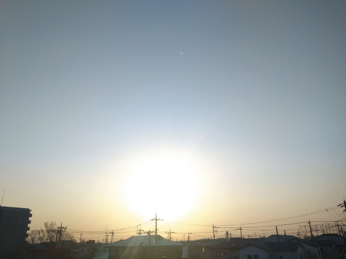 #イマソラ
おはようございます☀
今日も１日良い日で　ありますように😊