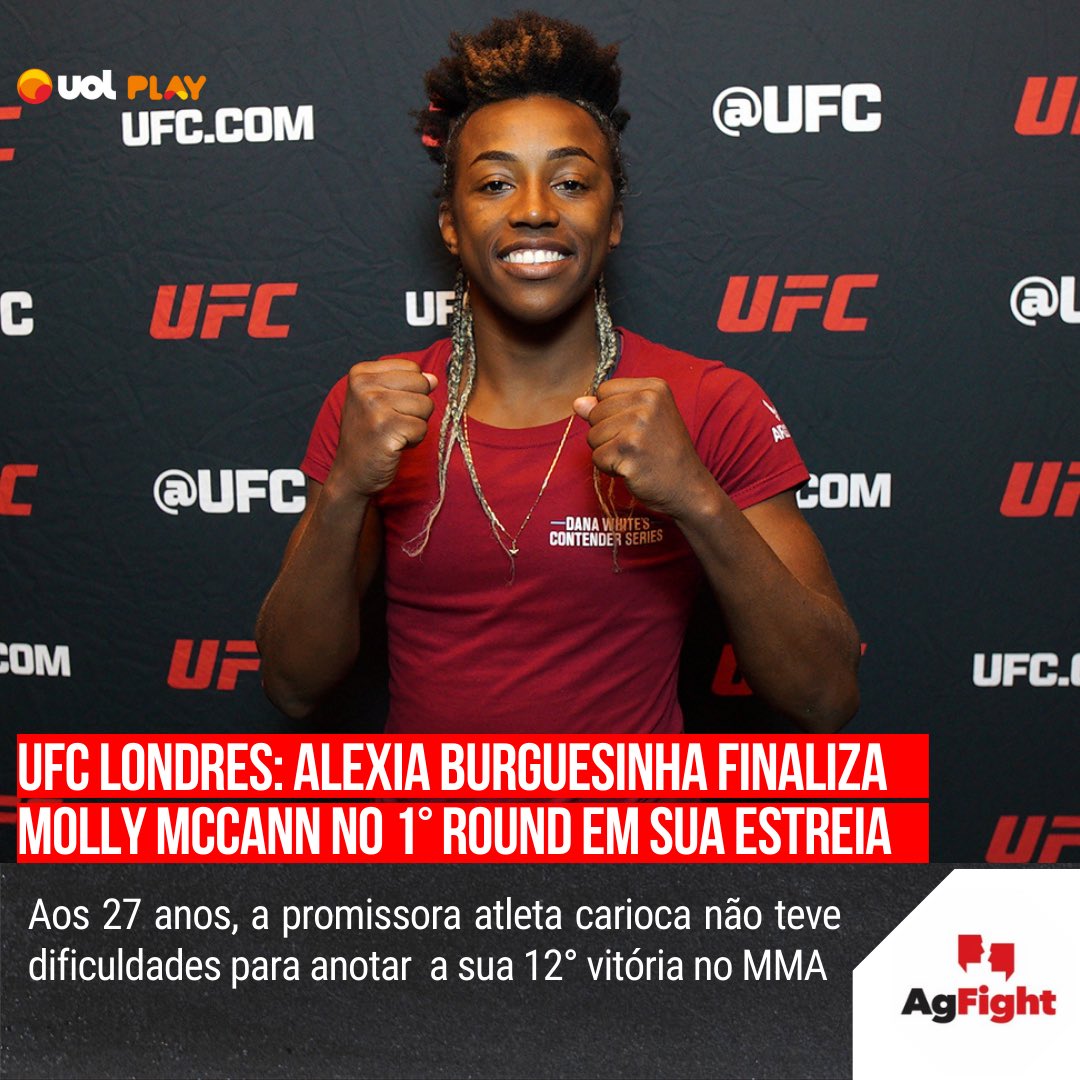 AgFight's tweet photo. TIROU ONDA! A @thai.burguesinhaufc dominou a luta desde o início e venceu em poucos minutos. BRABA 🔥
#agfight #ufc #mma https://t.co/YVg8Ks4pWj