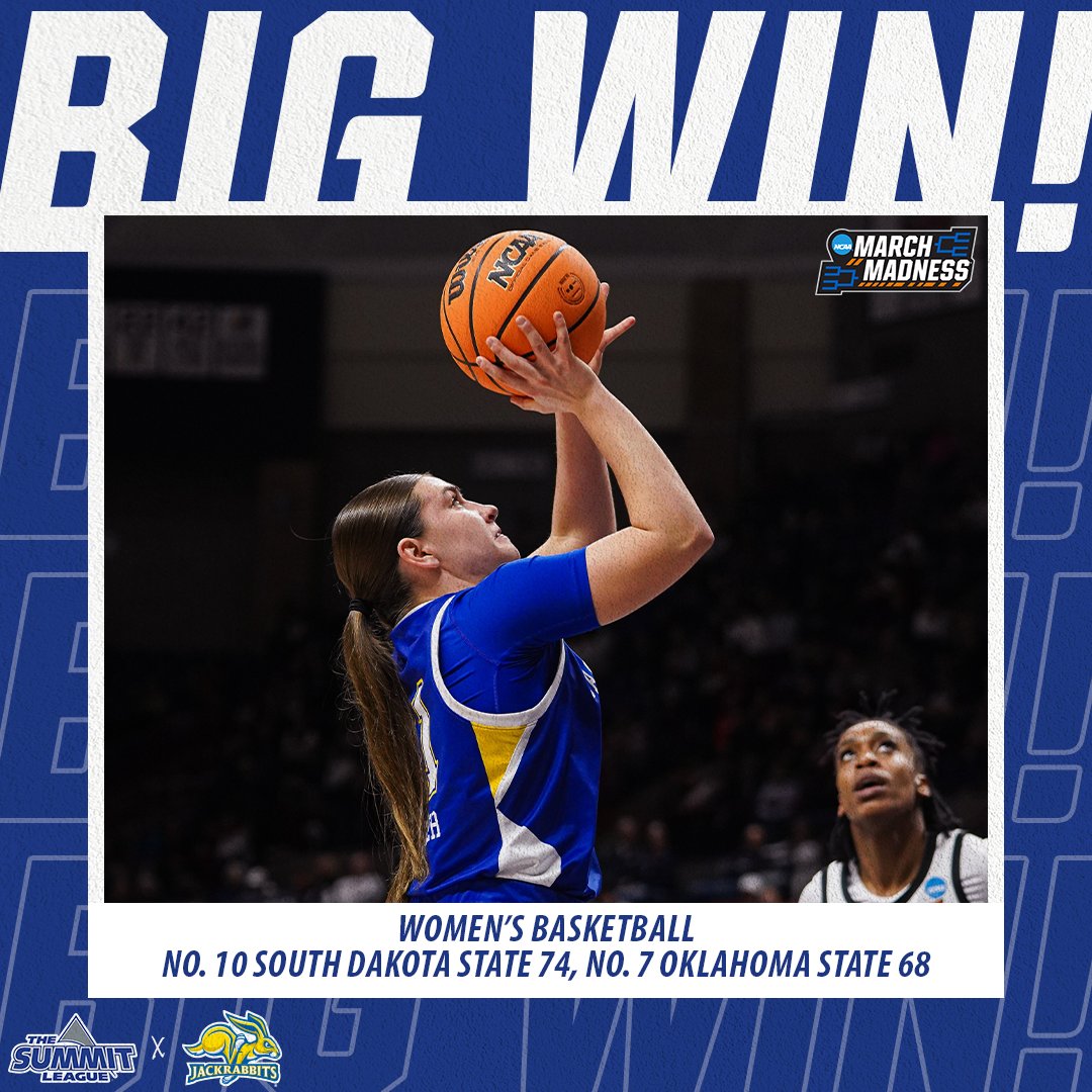 The Summit League (@thesummitleague) on Twitter photo ๐๐๐๐๐ ๐๐๐, ๐๐๐๐ ๐ค
Never a doubt. <a href="/GoJacksWBB/">Jackrabbit WBB</a> is moving ๐๐ โฉ
#ReachTheSummit x #SummitWBB ๐๐๐๐๐ ๐๐๐, ๐๐๐๐ ๐ค
Never a doubt. <a href="/GoJacksWBB/">Jackrabbit WBB</a> is moving ๐๐ โฉ
#ReachTheSummit x #SummitWBB