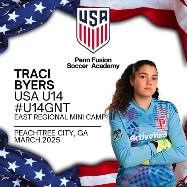 CONGRATULATIONS to one of our own! This is just the beginning—wear that crest with pride, Traci! Looking forward to seeing you back at camp in July. Best of luck...Go USA!
