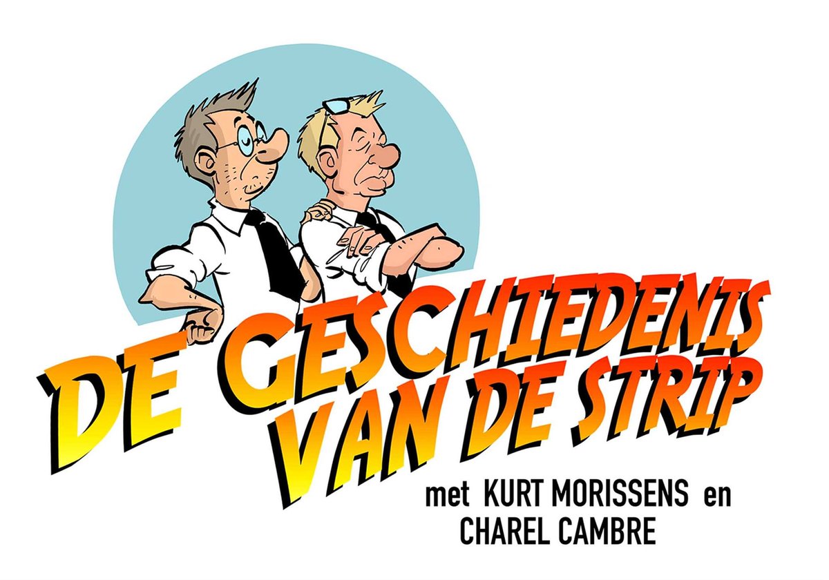 stripland_BENL's tweet image. #CharelCambré, we hoeven hem niet meer voor te stellen, en #KurtMorissens, eindredacteur van #Eppo, brengen samen een zaalshow. Kurt, die belachelijk veel over strips weet, vertelt terwijl Charel op basis daarvan tekeningen maakt. Boeken? hetbeeldendverhaal.be
