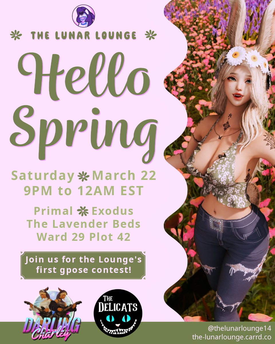 Come hangout with us tonight at the Lunar Lounge ♥

 #GPOSERS | #EorzeaPhotos | #ffxivsnaps | #FFXIVScreenshots