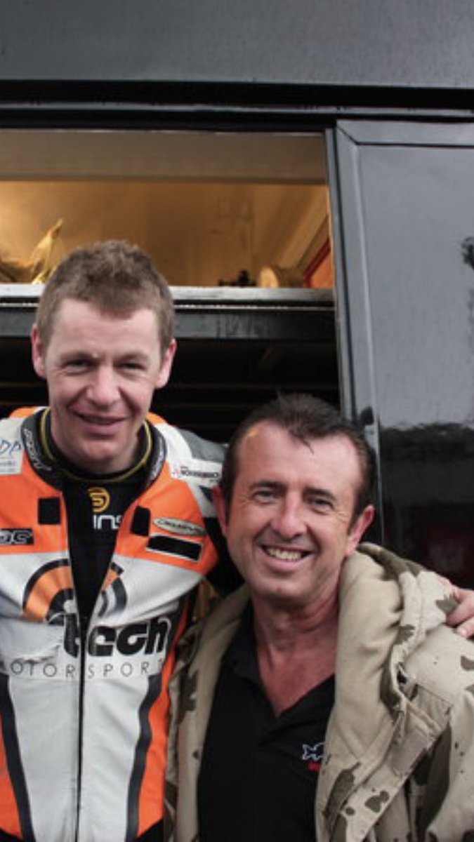 Super fine motor cycle racer Chris Walker proper nice bloke