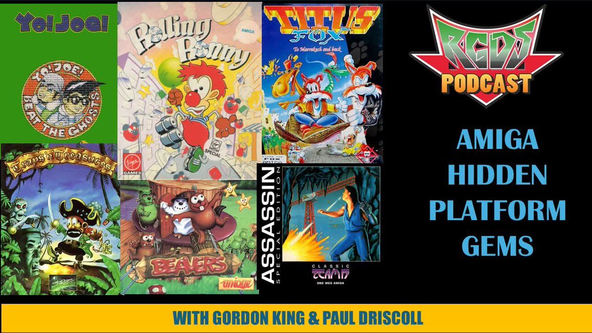 RGDSpodcast's tweet image. The latest episode of the RGDS podcast is out where Gordon and Paul discover some Amiga platform gems. Here what they have to say at the link below or from your favourite podcast app.
retrogamingdailyshow.libsyn.com/356-amiga-plat…