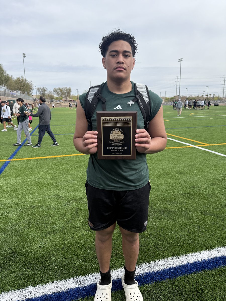 Mannix Jennings (@_mannixj) on Twitter photo Thank you 🙏🏽 to <a href="/polynesiabowl/">POLYNESIAN BOWL</a> <a href="/jessesapolu/">Jesse Sapolu</a> for choosing me as the Top Performer for the Middle School camp #classof2029 Thank you 🙏🏽 to <a href="/polynesiabowl/">POLYNESIAN BOWL</a> <a href="/jessesapolu/">Jesse Sapolu</a> for choosing me as the Top Performer for the Middle School camp #classof2029