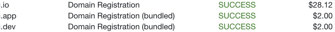 Name__Groove's tweet photo. Want to know a domaining secret? Use PorkBun to register and choose "Upsell Me". If other extensions are available you will get a $2 offer! I got .app & .dev for $2 ea (alongside the .io version). Thanks @Porkbun! Why Pay More?
#domains #porkbun #upsellme #dotdev #dotapp #dotio https://t.co/K49poZmluj