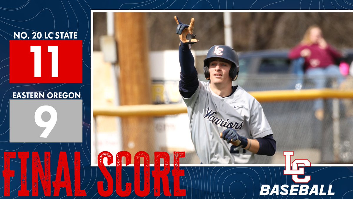 Warrior Baseball opens the weekend in La Grande with a victory! LC State blasted five homers in game one.