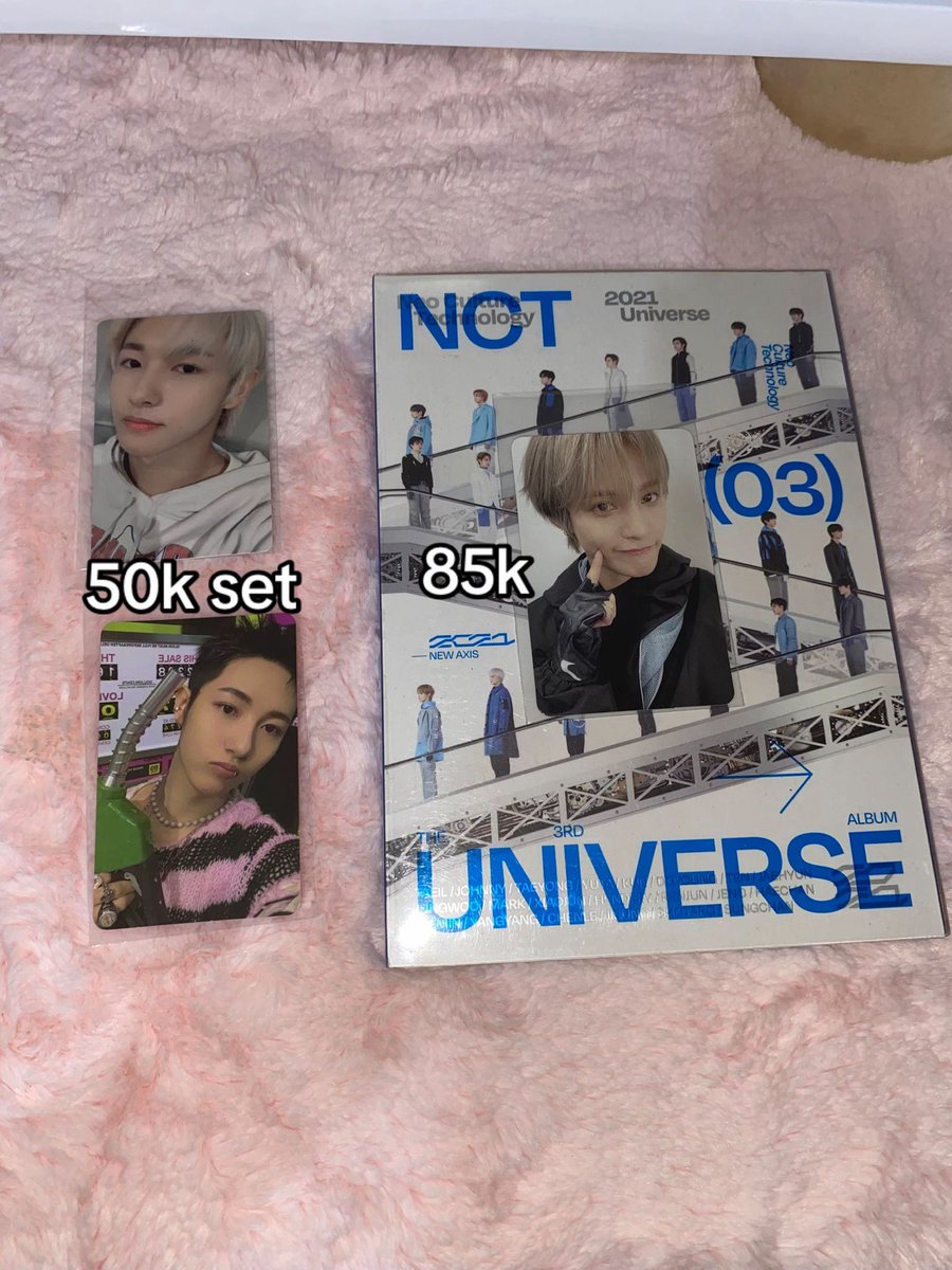 oreonekov's tweet image. Wts / want to sell

Unsealed album nct wayv glitch mode &amp;amp; universe 

• good condi, detail bisa dm
• boleh nego
• co 🍊
• ⁠inc all
📍 jawa barat

🏷️ wts nct wayv glitch mode universe pc renjun spbu jaemin name tag haechan yangyang
