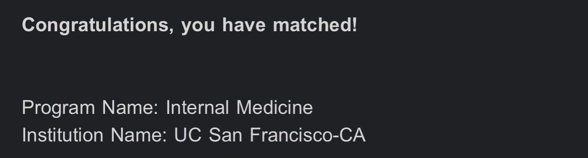 Amanda Laguna (@amandalaguna11) on Twitter photo Proud to announce that I matched into Internal Medicine at <a href="/UCSF/">UC San Francisco</a>! Couldn’t be more grateful for my friends, family, and mentors!
#Match2025 <a href="/UCSFDOM/">UCSF Department of Medicine</a> Proud to announce that I matched into Internal Medicine at <a href="/UCSF/">UC San Francisco</a>! Couldn’t be more grateful for my friends, family, and mentors!
#Match2025 <a href="/UCSFDOM/">UCSF Department of Medicine</a>