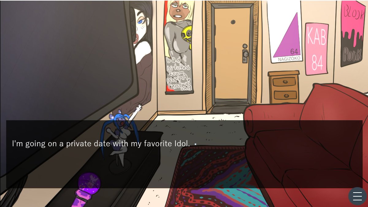 Solar_Ursine's tweet photo. I decided to finally flex my muscles &amp;make a Kinetic Novel for the first time in literal years, I whipped this up together in a week so pls excuse the art being a little rushed looking here&amp; there+other general things that will be fixed/improved upon, LINK 2 DOWNLOAD IN REPLY👇🔞 https://t.co/ZzMPSYXXD2
