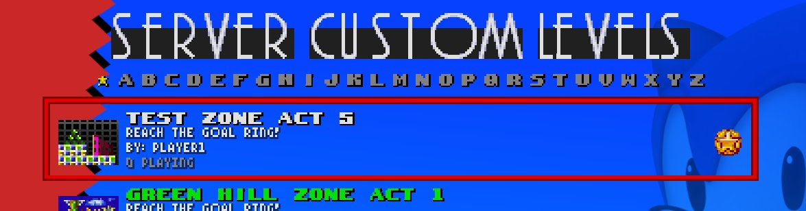 ClassicSonicSim's tweet photo. V13 #13 patch is out! 

- If you have placed a top time in a level, a medal corresponding to your placement will appear on custom level select. Finding your records have been made easier!

- Added words "Sparkling" and "Clock" to useable zone names.

- Fixes with Marble textures. https://t.co/sVzm07TJmb