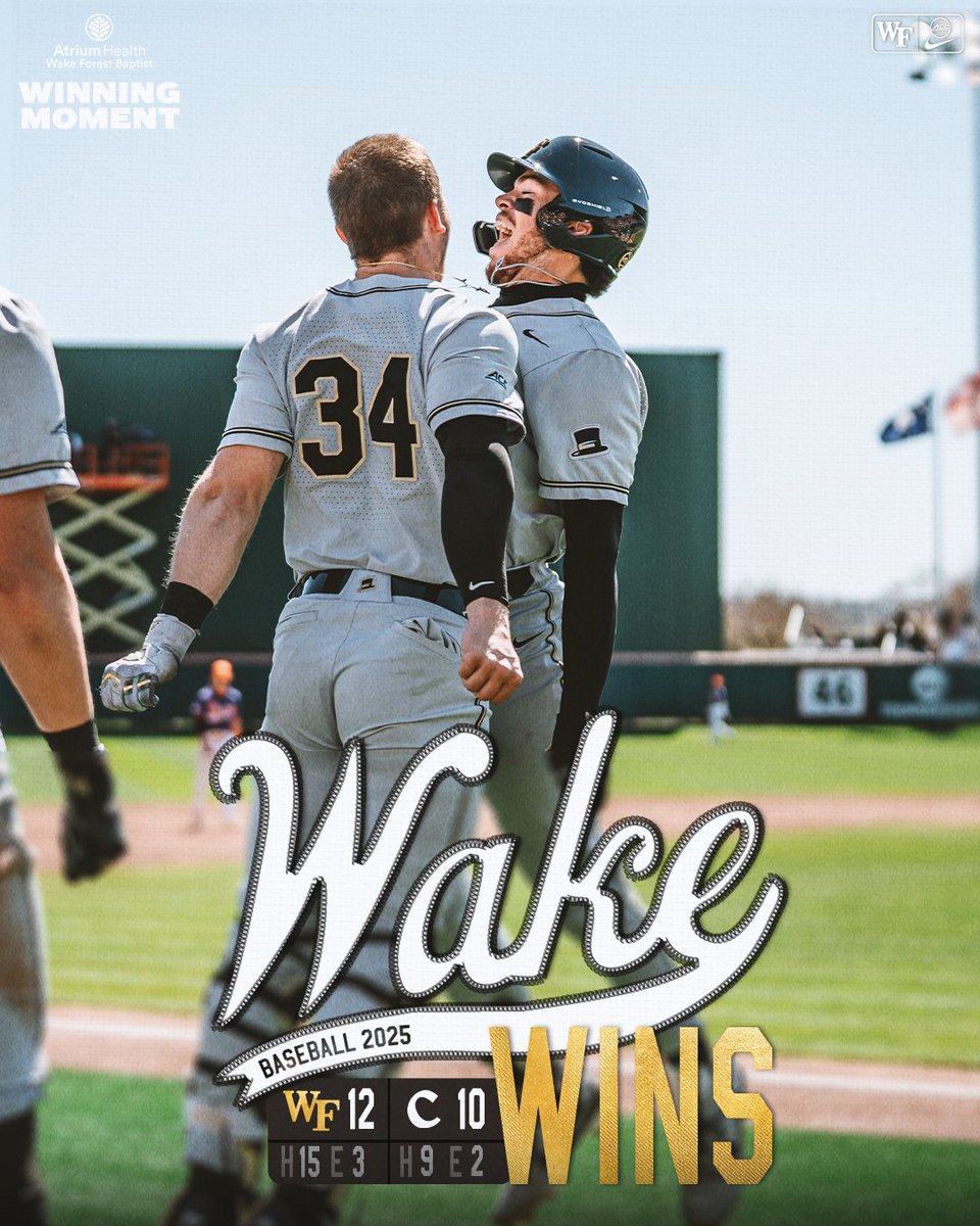 Wake Forest Baseball tweet media