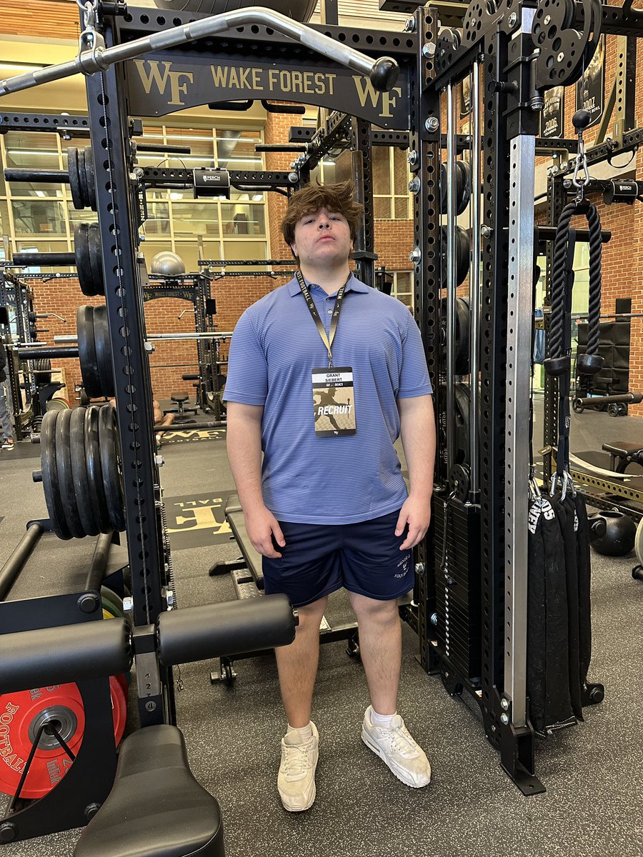 Grant Siebert (@grant_siebert71) on Twitter photo Had a great time today at the Wake Forest Junior Day/Spring Practice! <a href="/CoachDonDukes/">Donny Smith</a> <a href="/PrepRedzoneVA/">Prep Redzone Virginia</a> <a href="/WLFootball/">W-L Football</a> <a href="/5StarScouting/">5StarScoutingβ’</a> <a href="/NPCoachZim/">Donnie Zimmerman</a> <a href="/tdhald/">Todd Haldis</a> <a href="/carljfred/">Carl Frederick</a> <a href="/5StarFBRecruits/">5 Star Football Recruiting</a> <a href="/coach_hadac/">Coach Isaac</a> Had a great time today at the Wake Forest Junior Day/Spring Practice! <a href="/CoachDonDukes/">Donny Smith</a> <a href="/PrepRedzoneVA/">Prep Redzone Virginia</a> <a href="/WLFootball/">W-L Football</a> <a href="/5StarScouting/">5StarScoutingβ’</a> <a href="/NPCoachZim/">Donnie Zimmerman</a> <a href="/tdhald/">Todd Haldis</a> <a href="/carljfred/">Carl Frederick</a> <a href="/5StarFBRecruits/">5 Star Football Recruiting</a> <a href="/coach_hadac/">Coach Isaac</a>