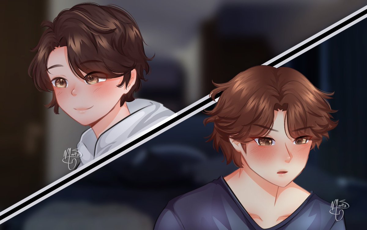 New drawing practice! 
moots? ₍^. .^₎⟆

#artmoot #artmoots #skzfanart #minsung #Straykidsfanart #draw #comm