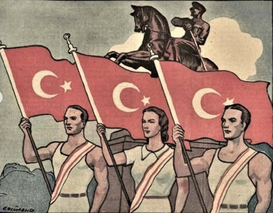 SDKoleksiyon's tweet image. "İşte, bu ahval ve şerait içinde dahi vazifen, Türk istiklal ve cumhuriyetini kurtarmaktır."