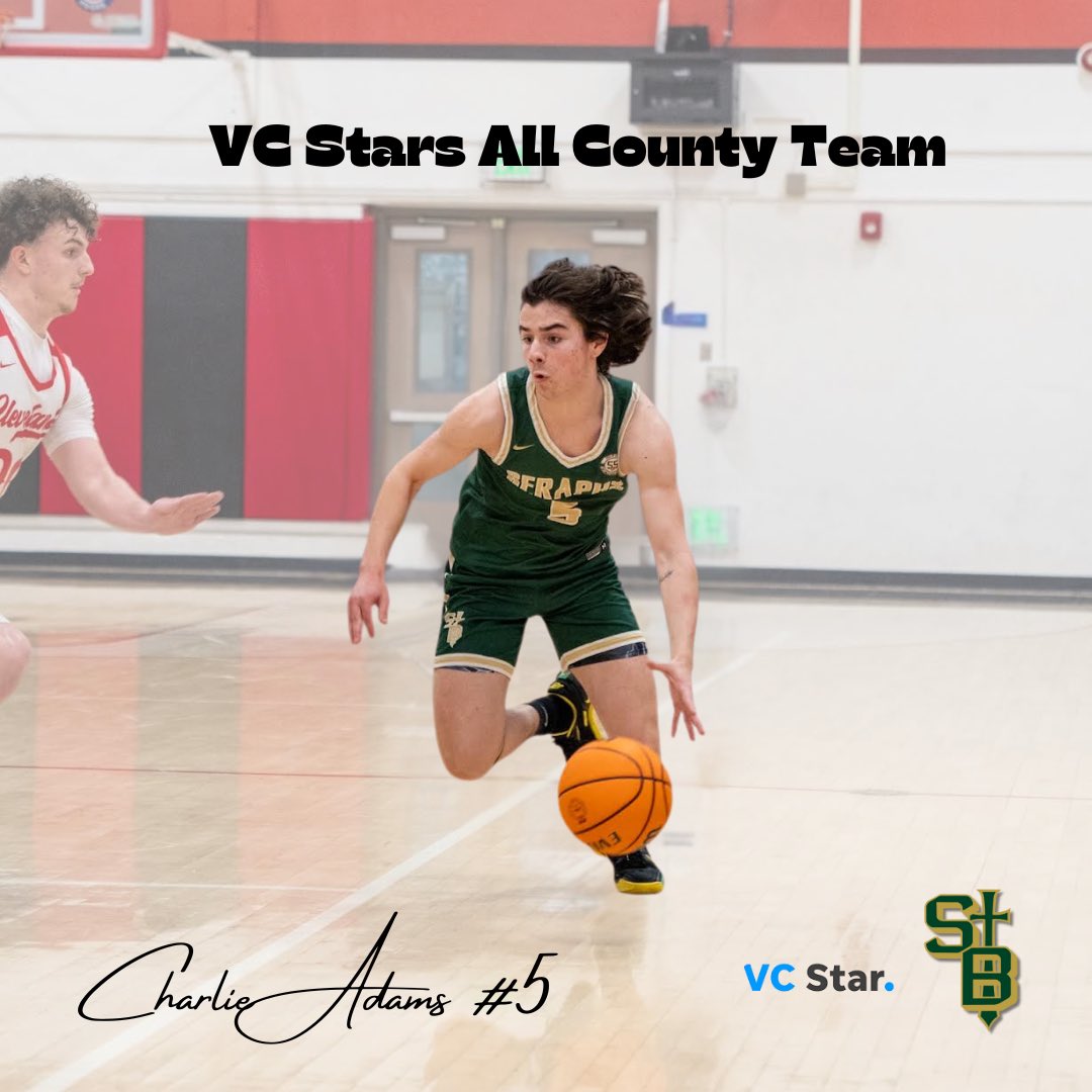 Congratulations to Freshman <a href="/CharlieAdams_3/">Charlie Adams</a> for being named to <a href="/vcspreps/">VCS Preps</a> All County Team!

Congratulations on your hard work this season and we are excited for your future!👼🏻🏀