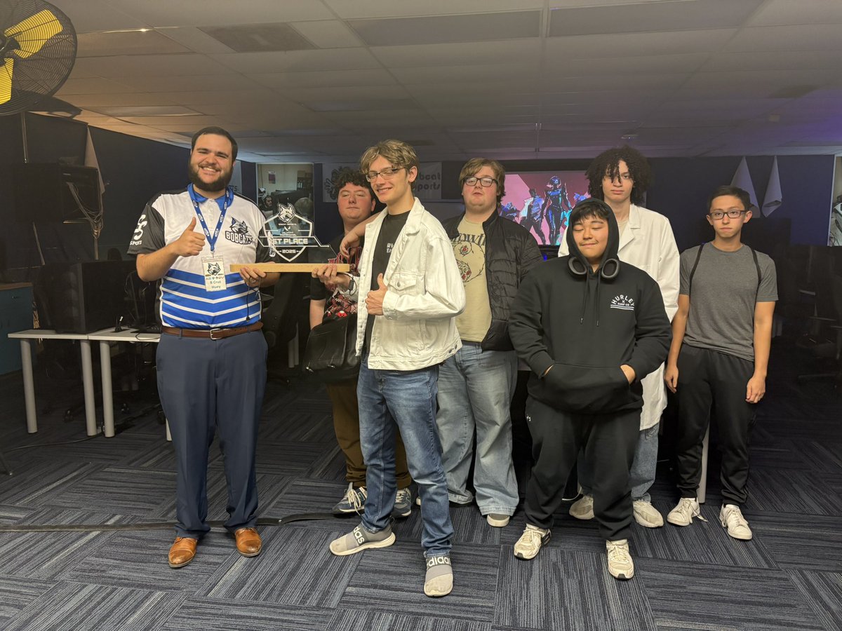 1st place finish in the Bobcats esports invitational tournament. Back to the grind!