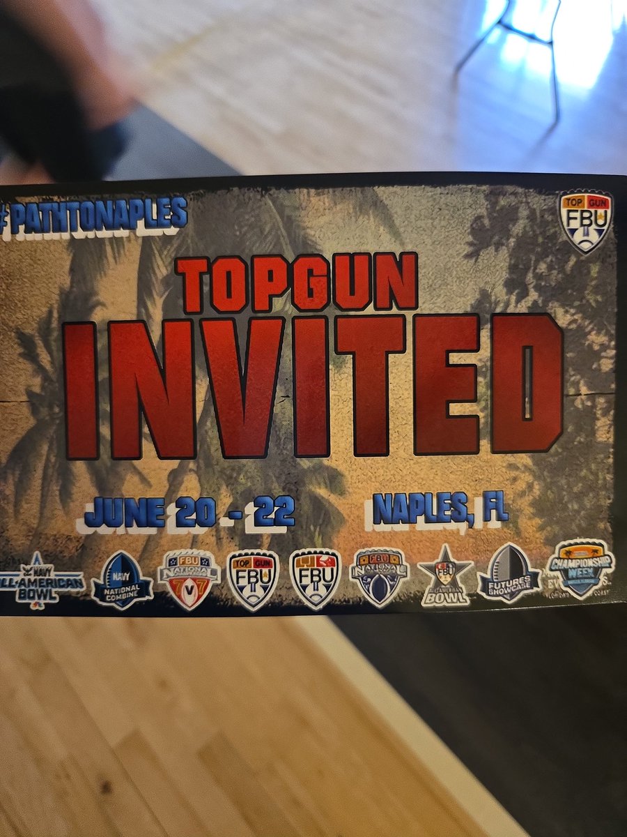 DraydenGibbs's tweet photo. Top Talent Action Today at none other than FBU. Blessed to receive All Camp Team and Top Gun invite!!! See ya'll in Naples 🌴
@FBUcamp @Battle @Gatorade
@RecruitGeorgia @GAVarsityRivals @On3Recruits #pathtoparadise #qbtopgun https://t.co/Lj7559UE8W