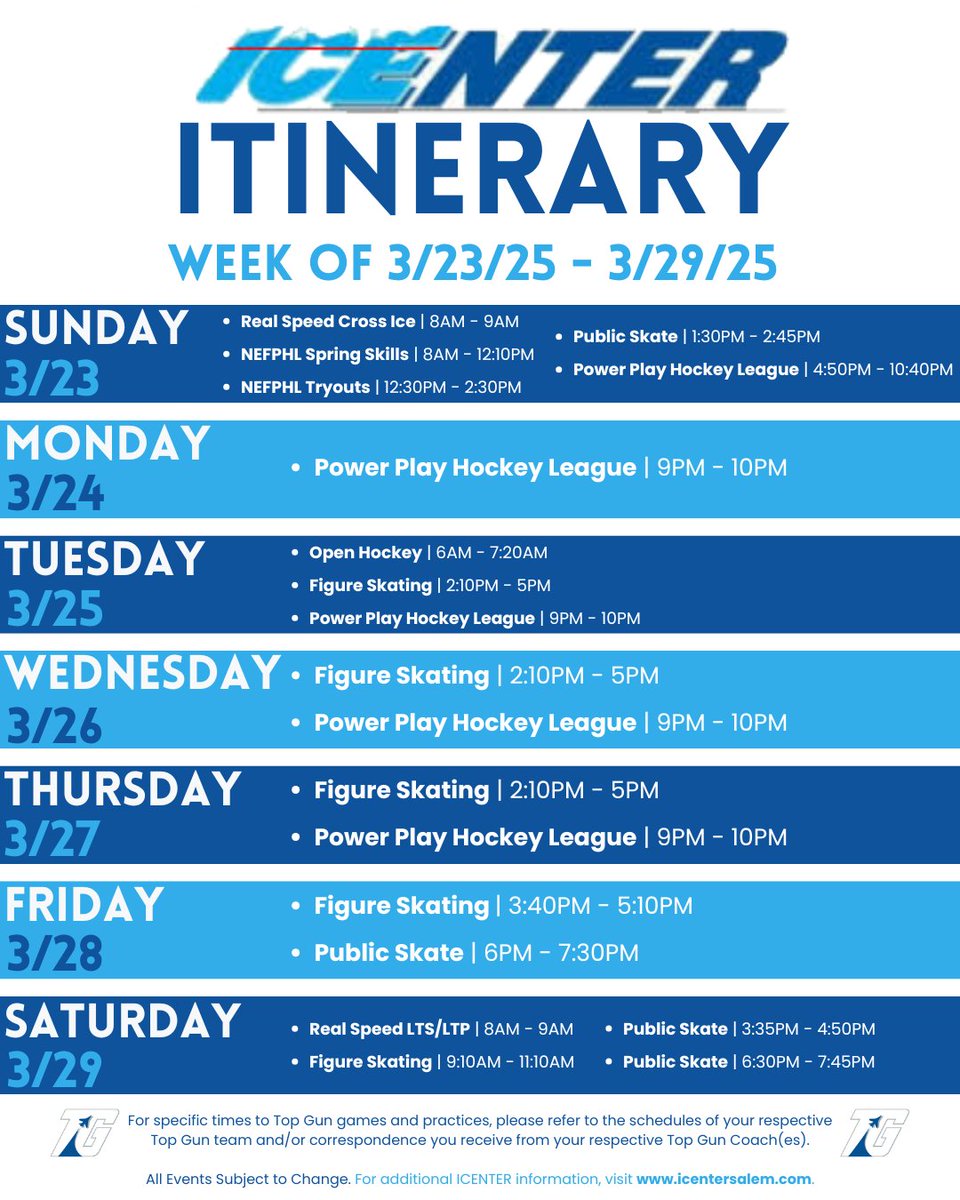 The ICENTER tweet media