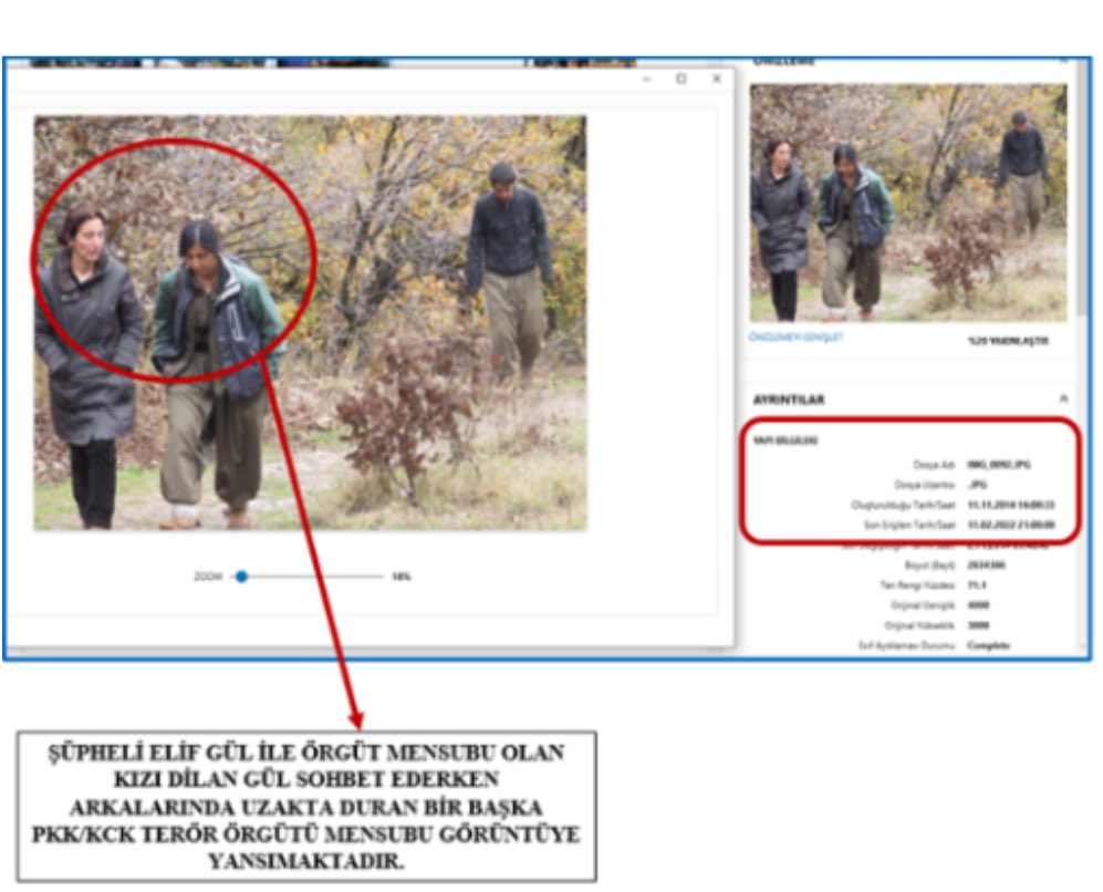 Ekrem İmamoğlu’nun terör dosyasından kesit

‘Kent uzlaşısı kapsamında 31 Mart seçimlerine günler kala CHP’ye üye olan

Elif Gül adlı Sancaktepe Belediyesi CHP Meclis üyesi

Ve Kandil’deki terör örgütü PKK karargahındaki fotoğrafları