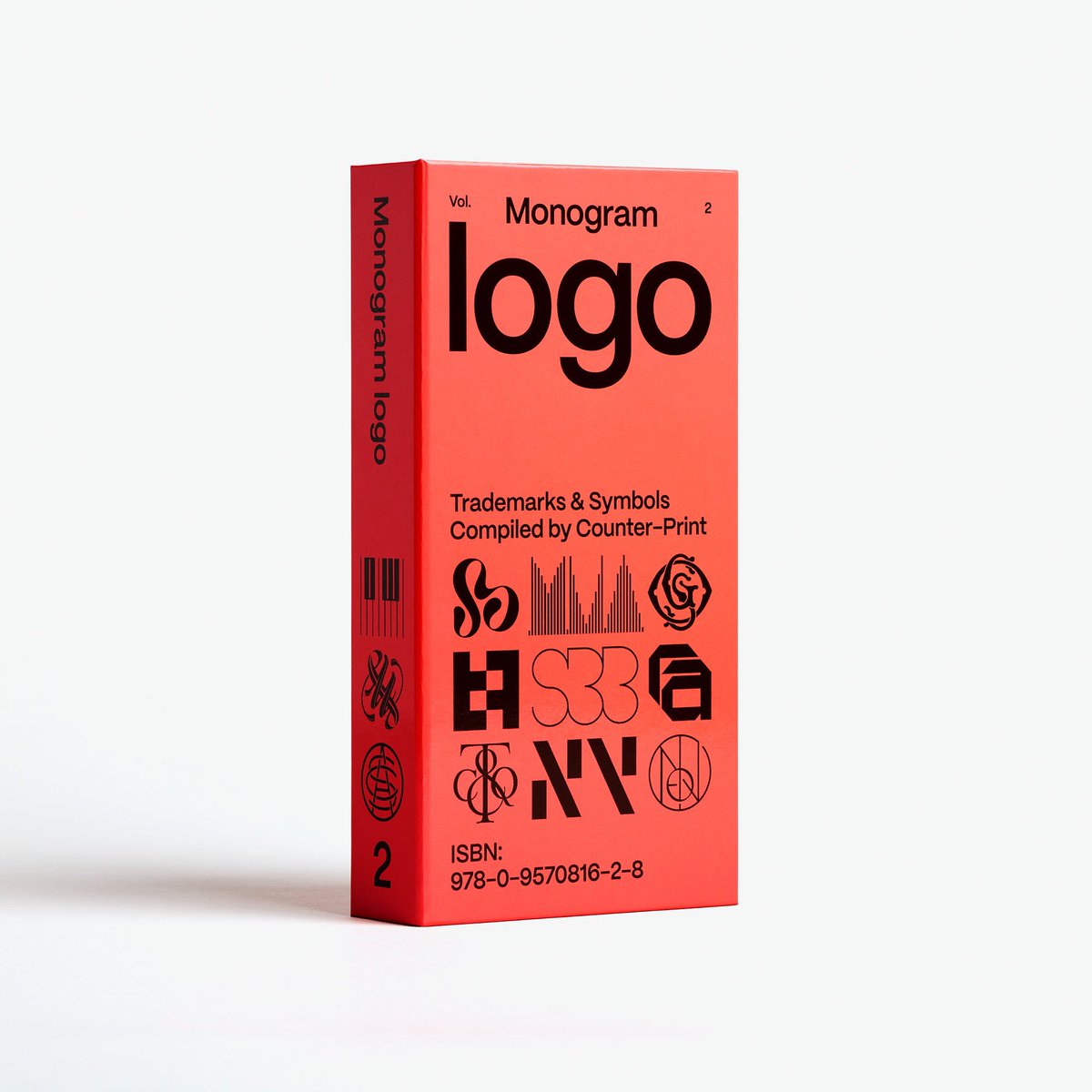 rspny's tweet photo. Monogram Logo Vol. 2 by @Counterprint — Happy to still have a few logos included in the revised and expanded version of the original from 2014. https://t.co/5vivT0ogSp