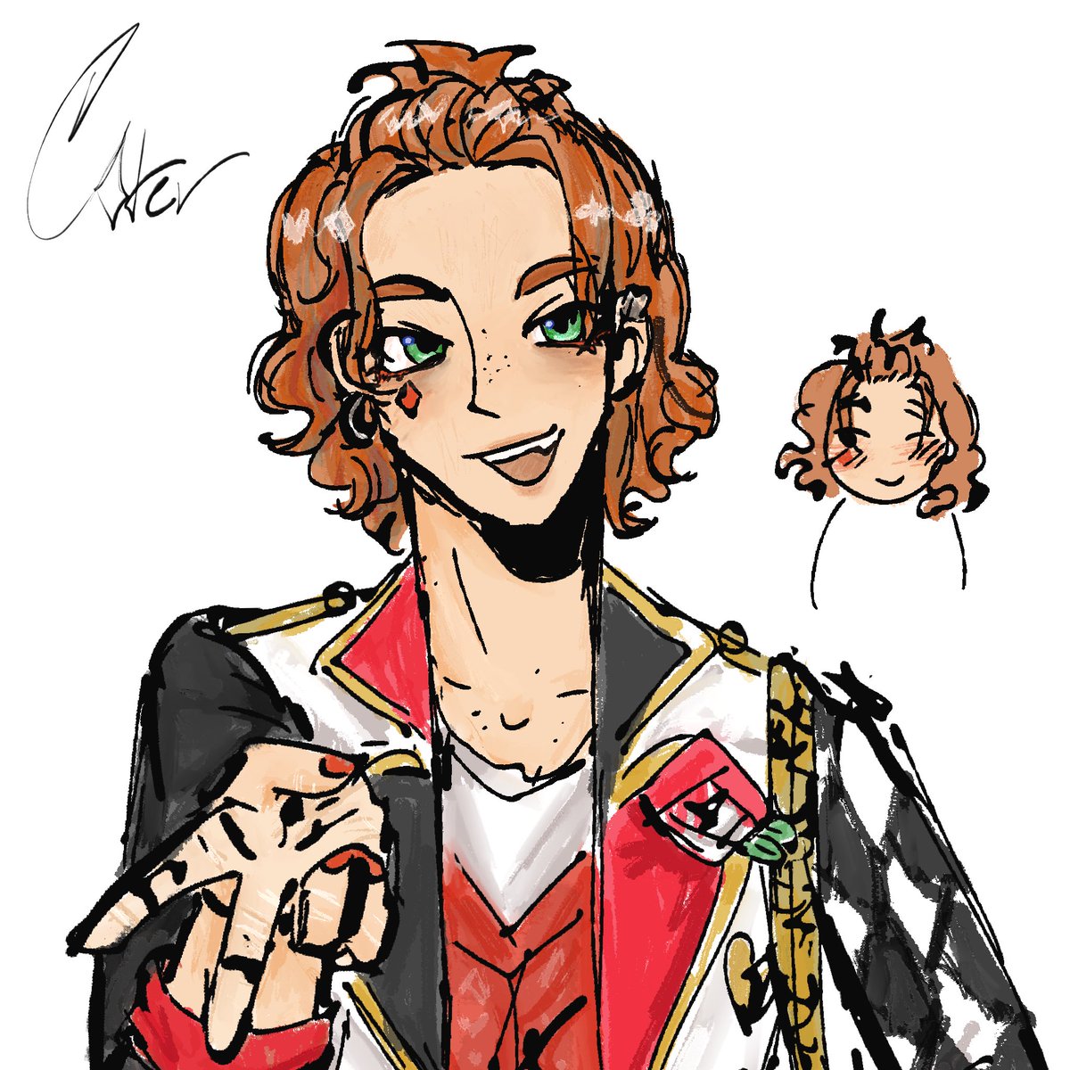 TWST CHARACTERS IN MY STYLE crossposted from tiktok