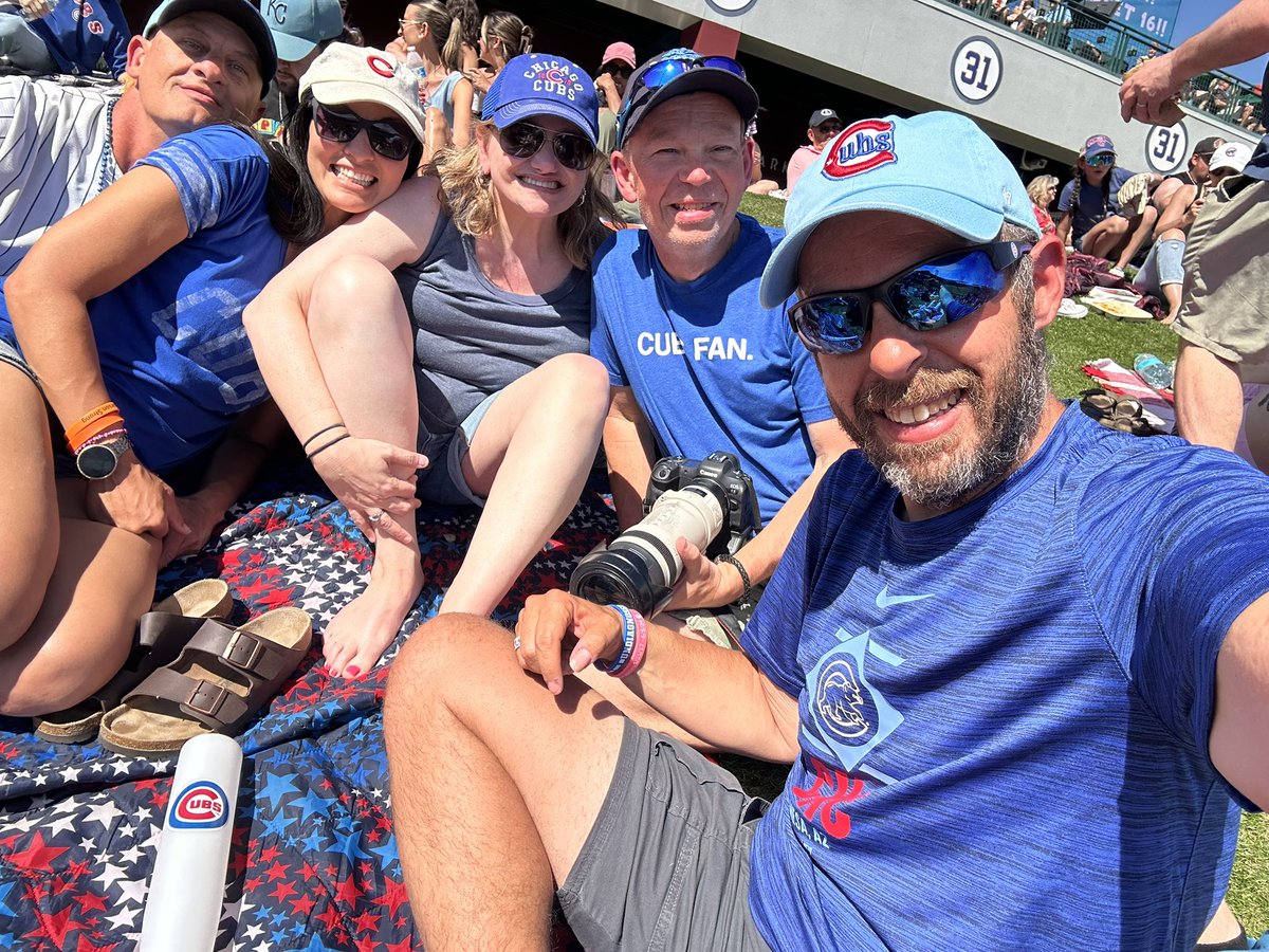 stevesher_7's tweet photo. Spring Training game 27 back at Sloan Park for Cubs vs. Rockies as we start the final weekend of spring training and today was beer bat day for me.  #Cubs #SpringTraining #ST2025 #springtraining2025 @cactusleagueaz https://t.co/QMz8mWgKjV