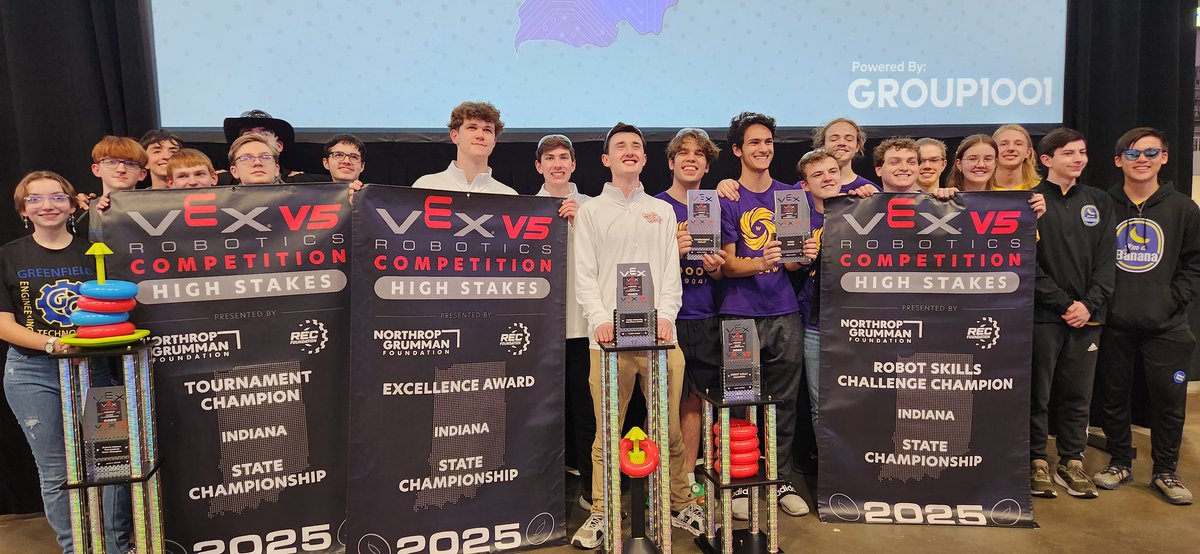 Hancock County has something special in the water. It's a great day for robotics in our home county