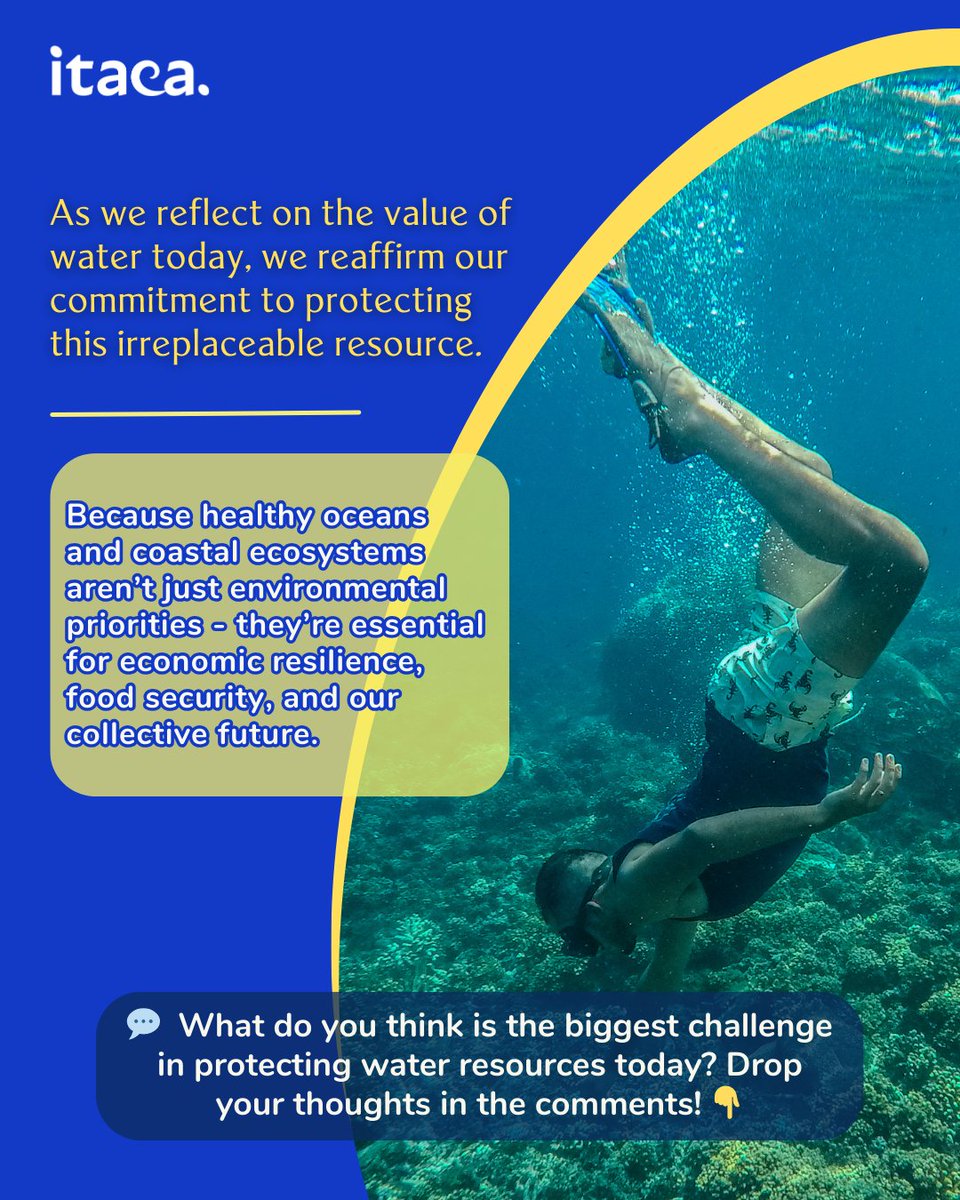 ITACA SOLUTIONS (@itacasolutions) on Twitter photo ๐ ๐ช๐ผ๐ฟ๐น๐ฑ ๐ช๐ฎ๐๐ฒ๐ฟ ๐๐ฎ๐ ๐ฎ๐ฌ๐ฎ๐ฑ: ๐ ๐๐ฎ๐น๐น ๐๐ผ ๐ฃ๐ฟ๐ผ๐๐ฒ๐ฐ๐ ๐ข๐๐ฟ ๐ ๐ผ๐๐ ๐ฃ๐ฟ๐ฒ๐ฐ๐ถ๐ผ๐๐ ๐ฅ๐ฒ๐๐ผ๐๐ฟ๐ฐ๐ฒ ๐ #WorldWaterDay #WorldWaterDay2025 #ProtectWater #ClimateAction #BlueEconomy #SustainableFuture #WaterConservation #ClimateAdaptation #ClimateChange ๐ ๐ช๐ผ๐ฟ๐น๐ฑ ๐ช๐ฎ๐๐ฒ๐ฟ ๐๐ฎ๐ ๐ฎ๐ฌ๐ฎ๐ฑ: ๐ ๐๐ฎ๐น๐น ๐๐ผ ๐ฃ๐ฟ๐ผ๐๐ฒ๐ฐ๐ ๐ข๐๐ฟ ๐ ๐ผ๐๐ ๐ฃ๐ฟ๐ฒ๐ฐ๐ถ๐ผ๐๐ ๐ฅ๐ฒ๐๐ผ๐๐ฟ๐ฐ๐ฒ ๐ #WorldWaterDay #WorldWaterDay2025 #ProtectWater #ClimateAction #BlueEconomy #SustainableFuture #WaterConservation #ClimateAdaptation #ClimateChange
