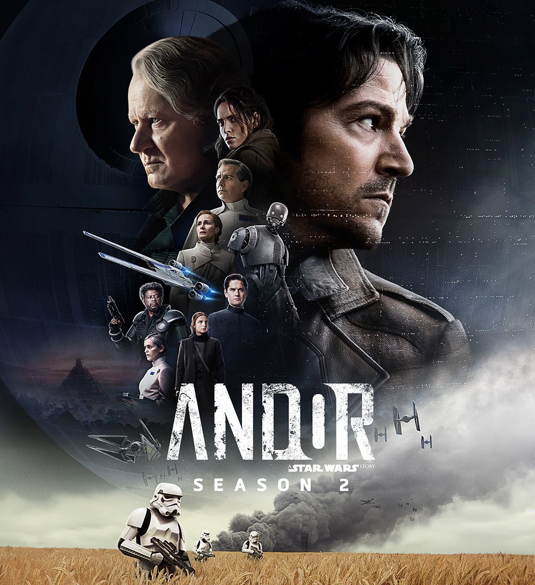 We only have a month more to wait for Andor season 2, cannot wait for this! #Andor #StarWars