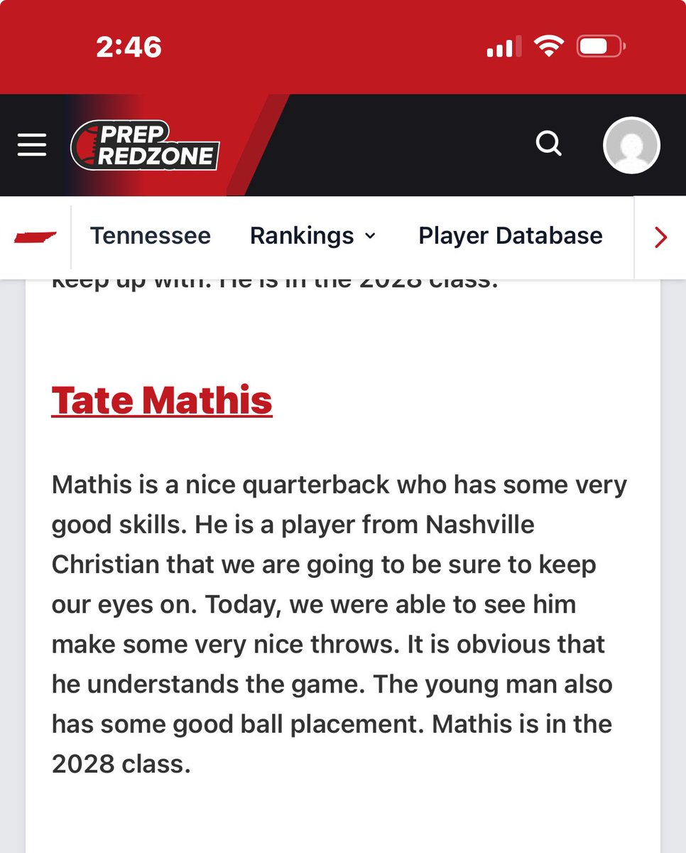 Just working <a href="/MathisTate21234/">Tate Mathis</a>