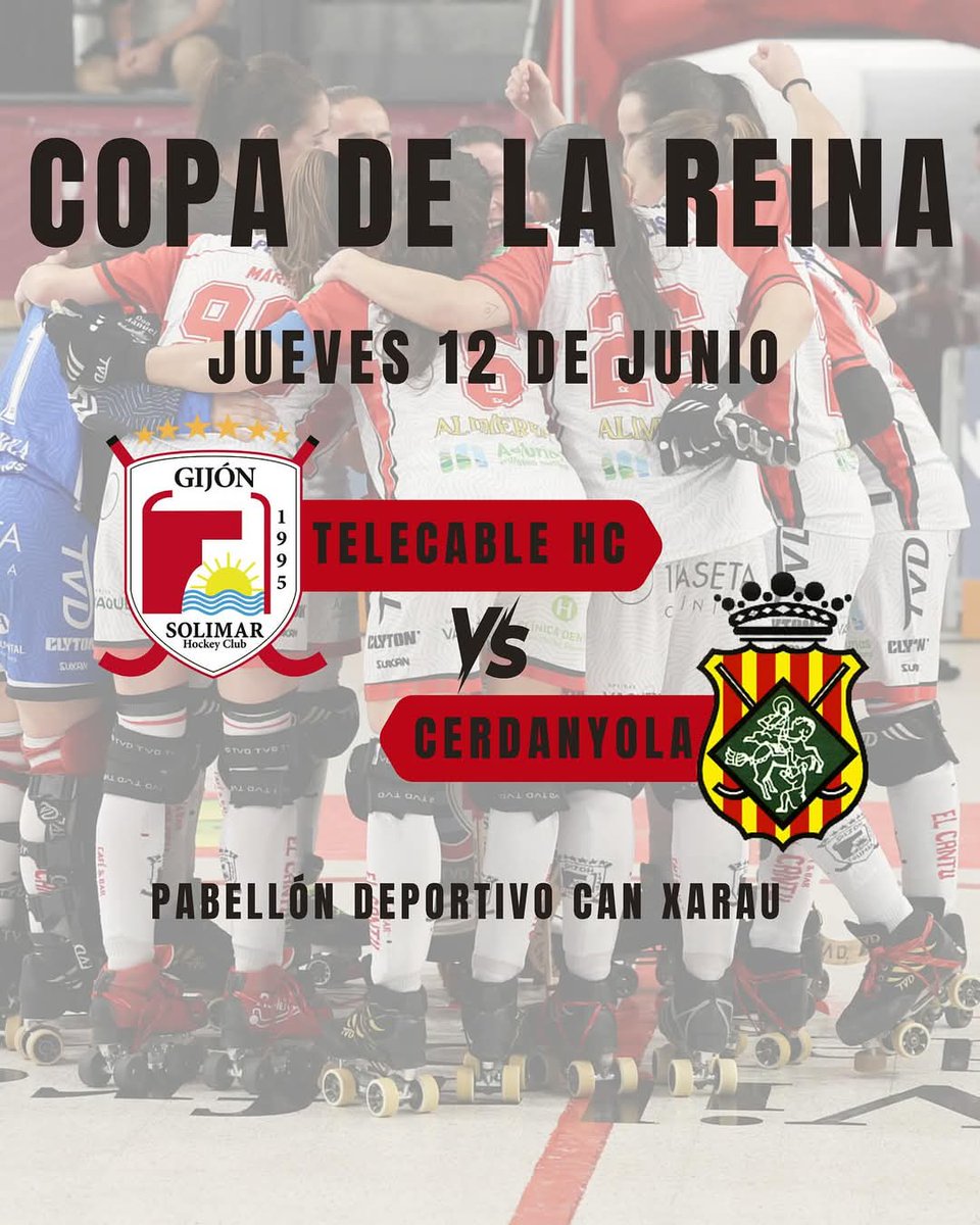 📢 Ya tenemos rival en los cuartos de final de la Copa de la Reina, nos enfrentaremos al Cerdanyola
 📅 Se celebrará del 12 al 14 de junio en Cerdanyola.