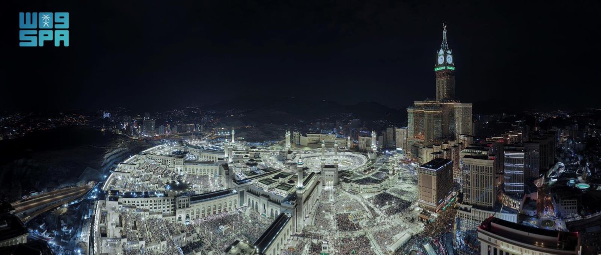 #صور_واس | #المسجد_الحرام ليلة 23 رمضان.
#واس_رمضان46 | #واس_عام