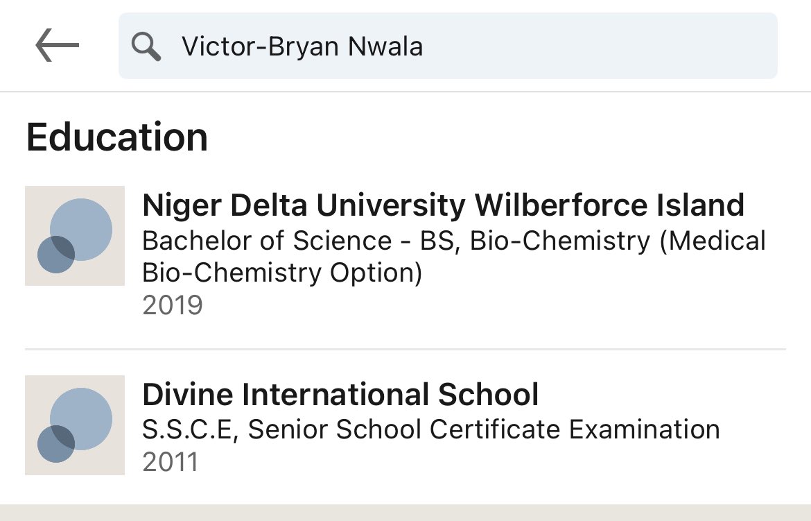 m0neycar's tweet photo. @Nigerian_Doctor Chief that one sef fit be lamba. He’s a Biochemist. https://t.co/LFFymxy4qW
