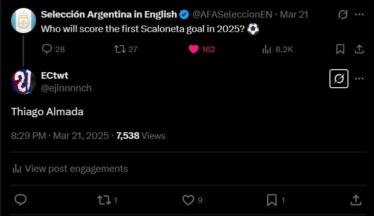 ejinnnnch's tweet photo. Just felt it 😎🇦🇷 #LaScaloneta https://t.co/dfKy4VVVhZ