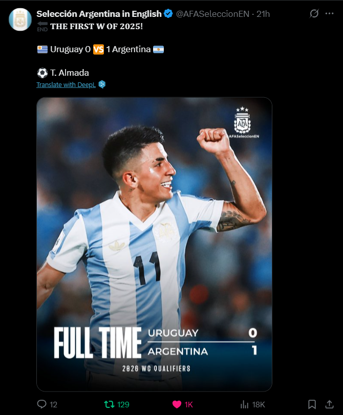 ejinnnnch's tweet photo. Just felt it 😎🇦🇷 #LaScaloneta https://t.co/dfKy4VVVhZ
