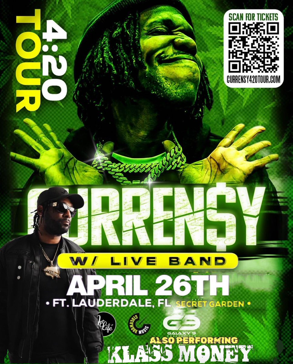 we got <a href="/KlassMoney/">Klass Money</a> performing along side <a href="/CurrenSy_Spitta/">Spitta</a>  4/20 Tour