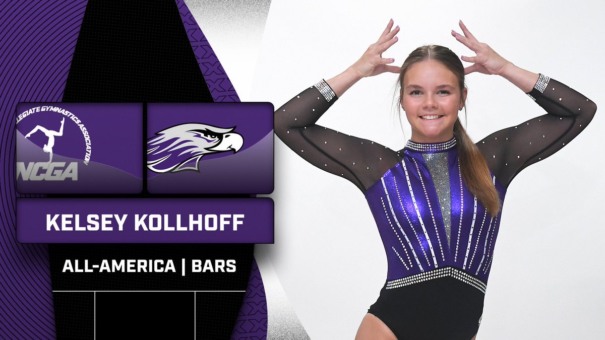 ALL-AMERICA: With a 9.75 on the uneven bars, Kelsey Kollhoff tied for third to secure All-America honors for the fourth time in her career!