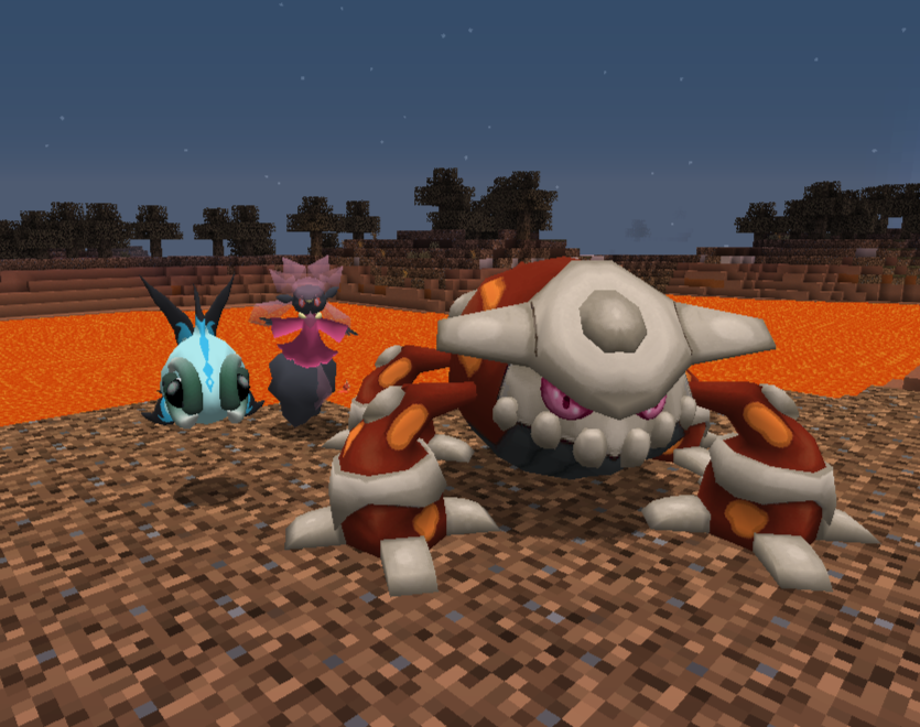 What forms under intense heat is stronger than you think.

The new exclusive Molten Rocks Crate is now available.

Featuring;
-Shiny Chi-Yu
-Shiny Diancie
-Shiny Heatran
-And many more.

Buy now at; Shop.pocketpixels.net