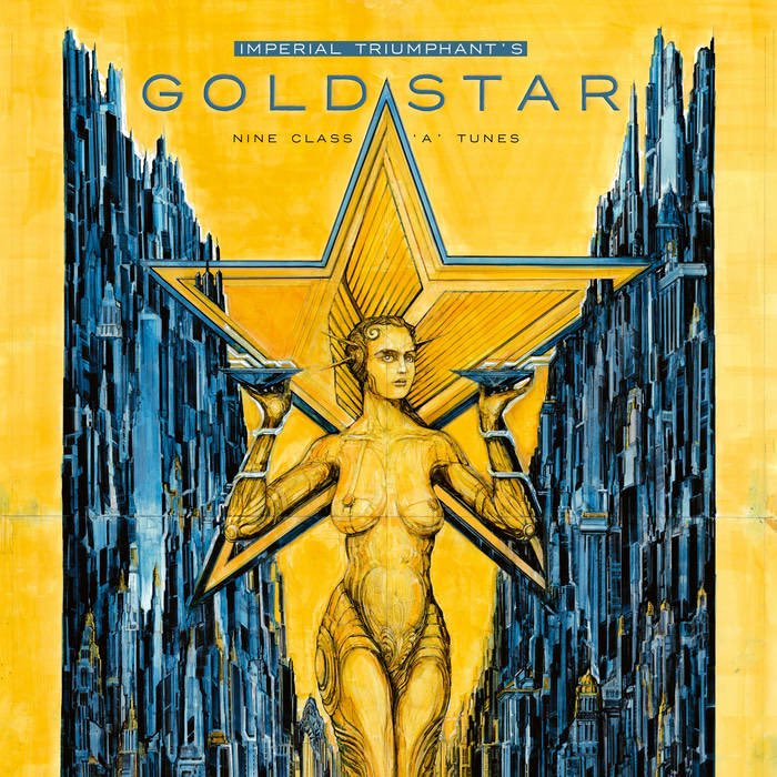What is this supposed to be? Sounds like a pile of golden tin cans rolling down the stairs while a jazz band fights for its life. Overproduced, aimless, and soulless…Goldstar is a self-indulgent mess☝🏻👊🏻

 #Goldstar #Overproduced #BlackMetal #AvantGardeGoneWrong